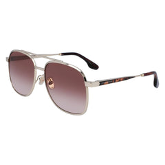 Victoria Beckham Sonnenbrille aus goldfarbenem Metall