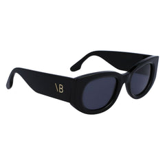Victoria Beckham Sonnenbrille aus schwarzem Acetat