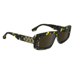 Victoria Beckham Zweifarbige Azetat-Sonnenbrille