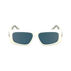 Victoria Beckham White Acetate Sunglasses