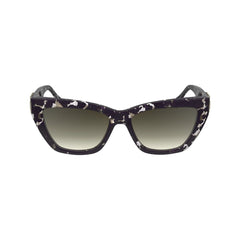 Victoria Beckham Sonnenbrille aus schwarzem Acetat