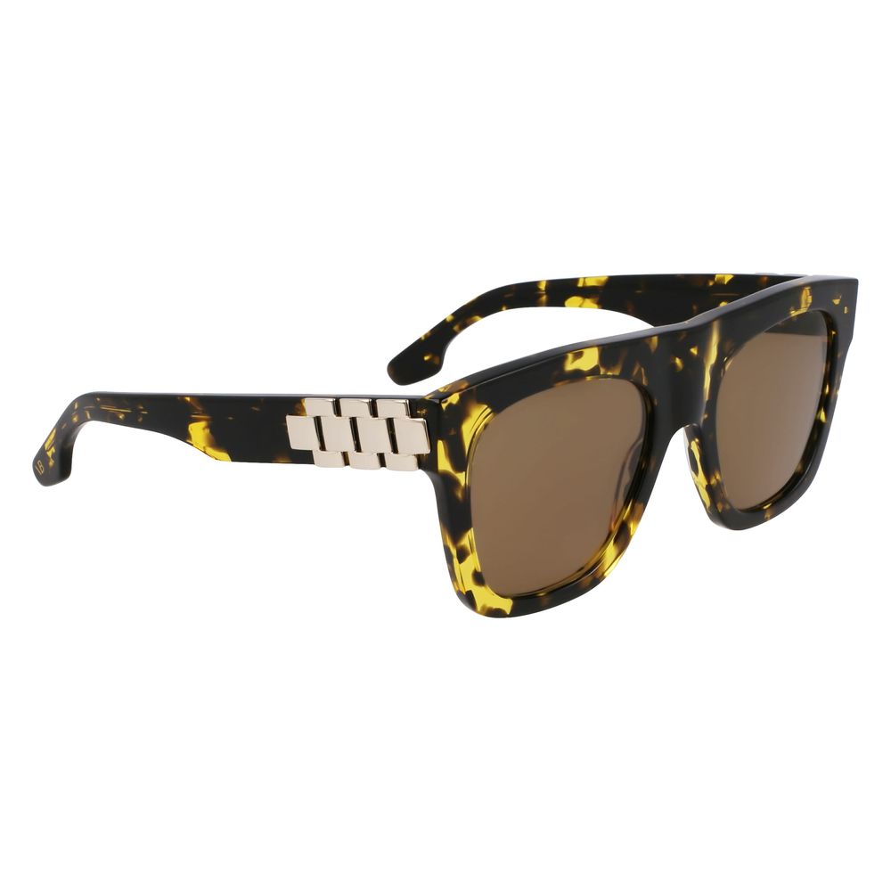 Victoria Beckham Sonnenbrille aus mehrfarbigem Acetat