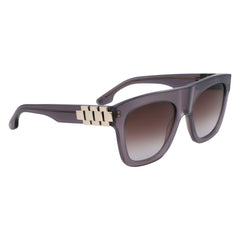 Victoria Beckham White Acetate Sunglasses