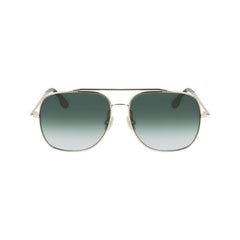 Victoria Beckham Gold Metal Sunglasses