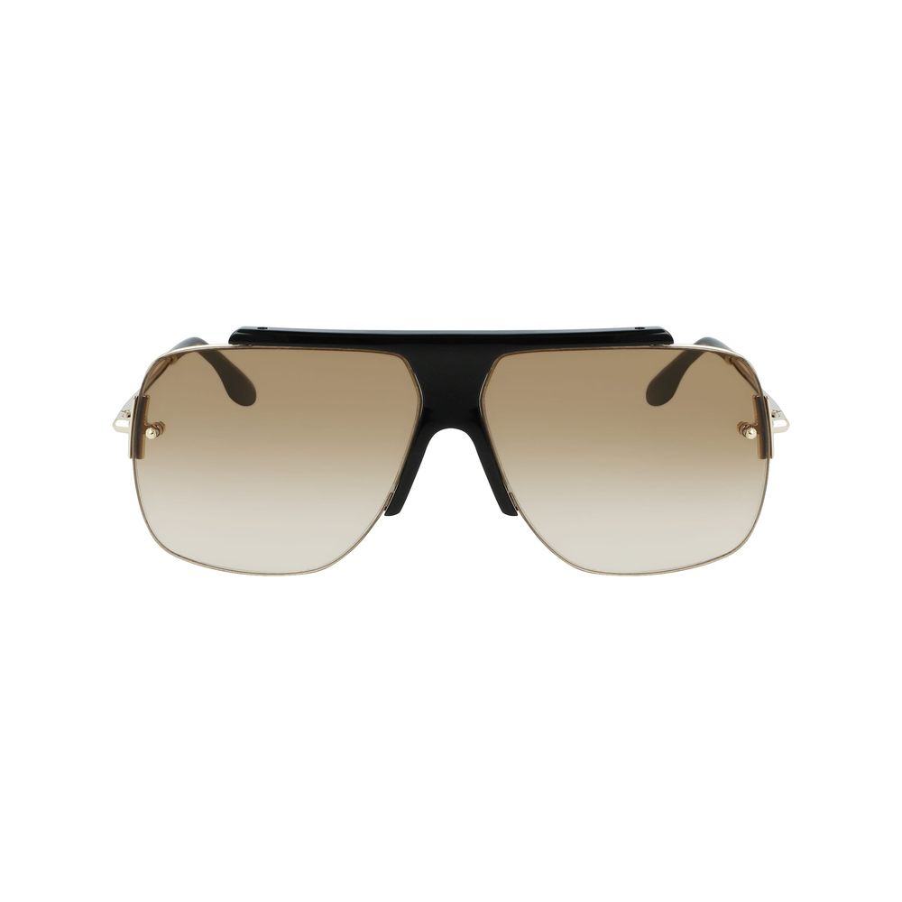 Victoria Beckham Sonnenbrille aus schwarzem Acetat