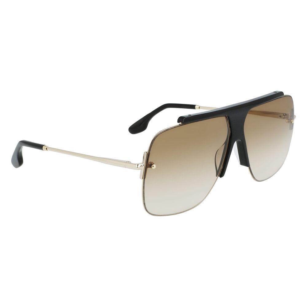 Victoria Beckham Sonnenbrille aus schwarzem Acetat