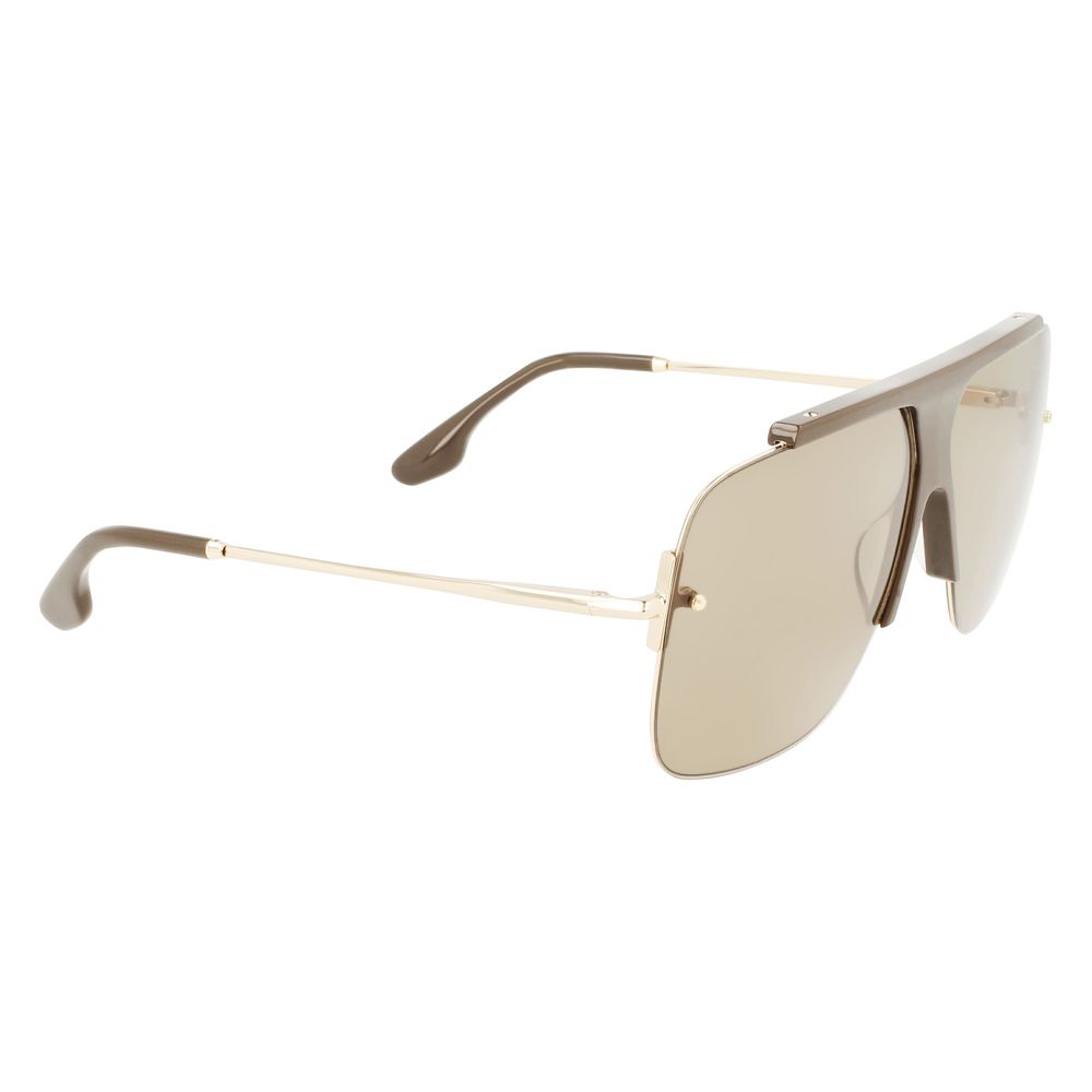 Victoria Beckham Braune Acetat-Sonnenbrille