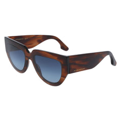 Victoria Beckham Braune Acetat-Sonnenbrille