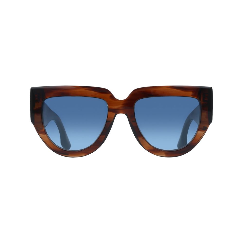 Victoria Beckham Braune Acetat-Sonnenbrille