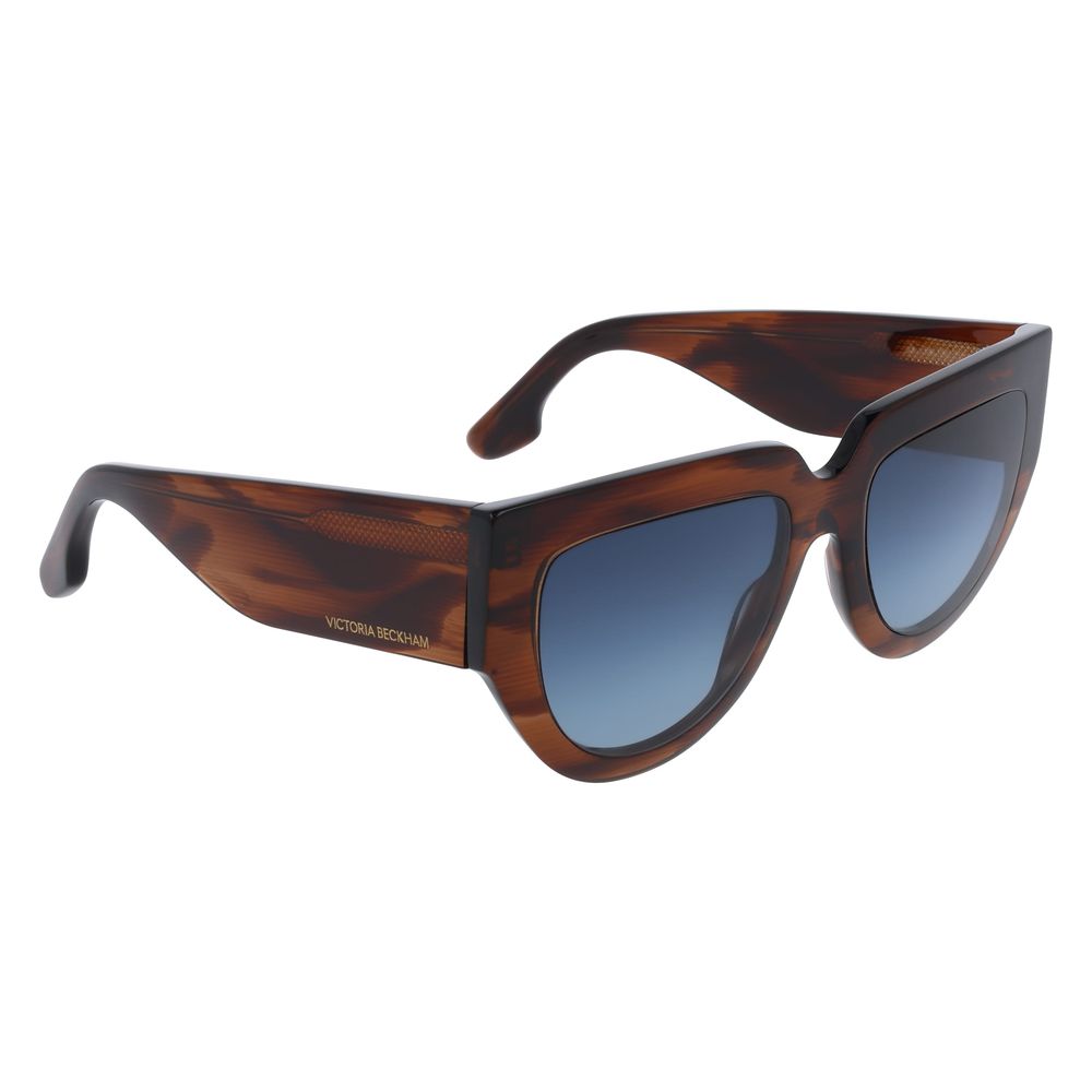 Victoria Beckham Braune Acetat-Sonnenbrille