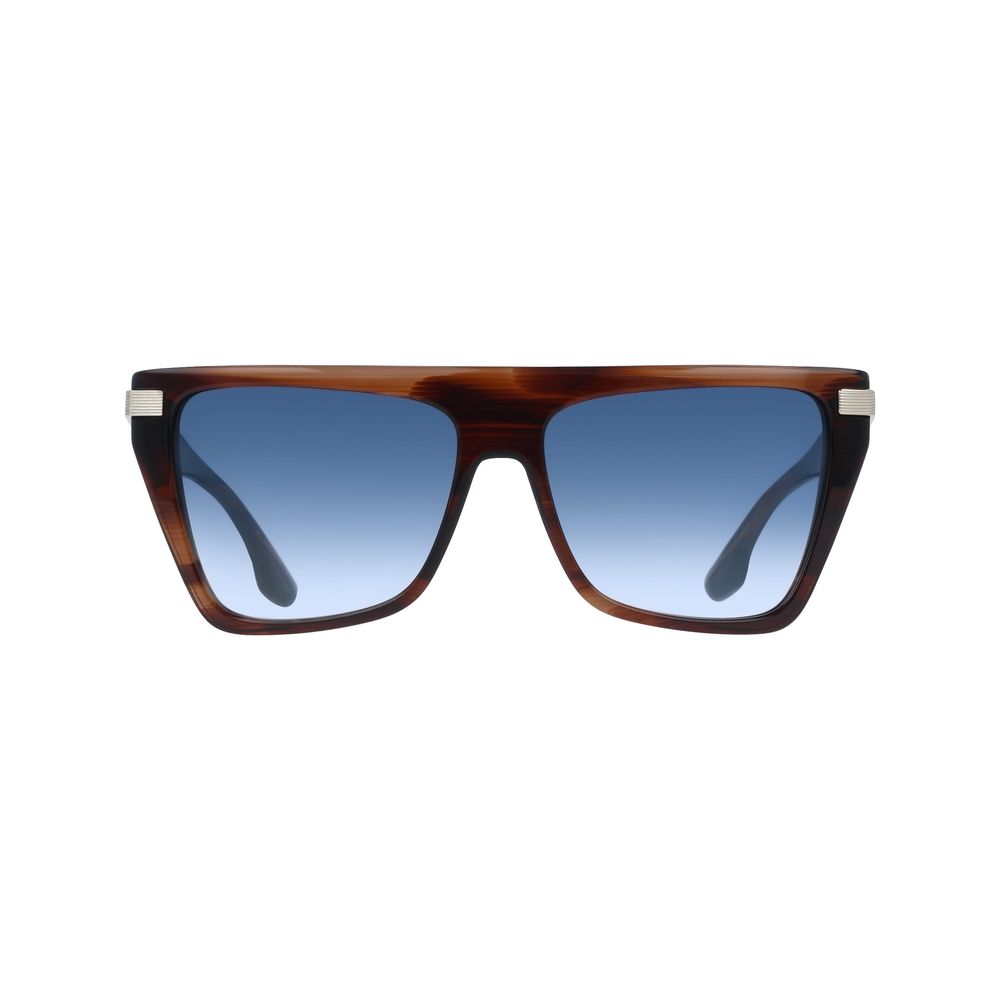 Victoria Beckham Braune Acetat-Sonnenbrille