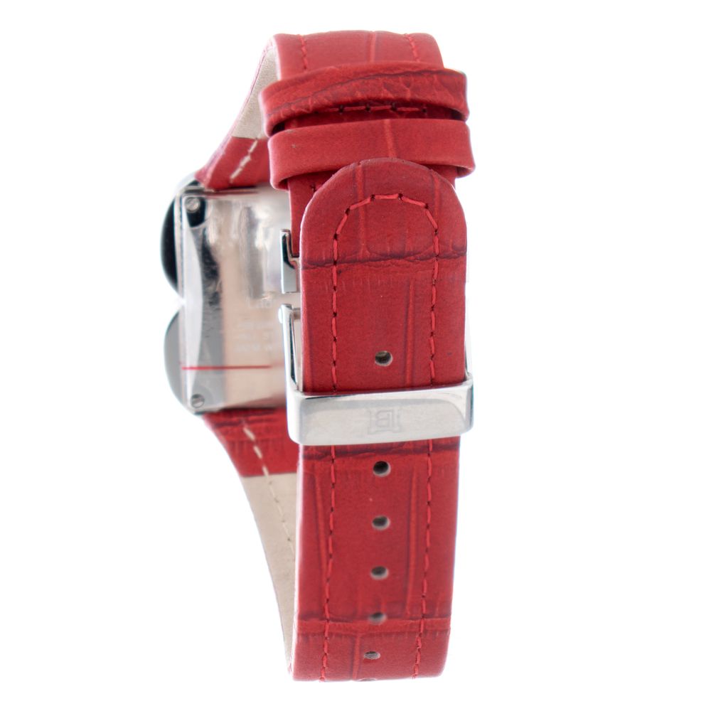 Laura Biagiotti Mehrfarbige Leder Armbanduhr