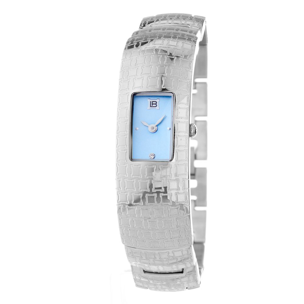Laura Biagiotti Damen-Armbanduhr aus silberfarbenem Edelstahl