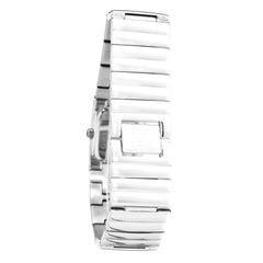 Laura Biagiotti Damen-Armbanduhr aus silberfarbenem Edelstahl