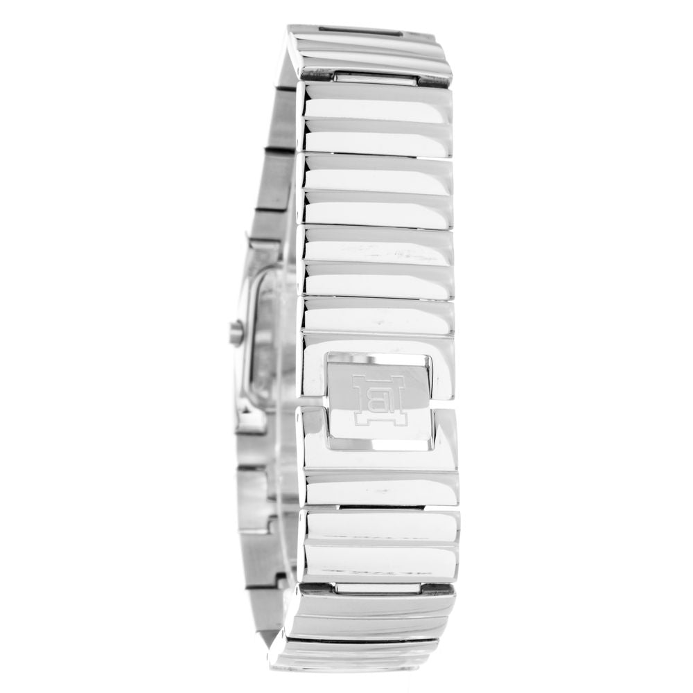 Laura Biagiotti Damen-Armbanduhr aus silberfarbenem Edelstahl