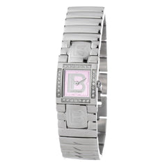 Laura Biagiotti Damen-Armbanduhr aus silberfarbenem Edelstahl