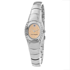 Laura Biagiotti Damen-Armbanduhr aus silbernem Edelstahl