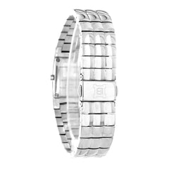 Laura Biagiotti Damen-Armbanduhr aus silberfarbenem Edelstahl