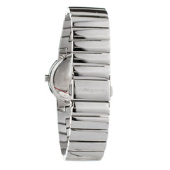 Laura Biagiotti Damen-Armbanduhr aus silberfarbenem Edelstahl