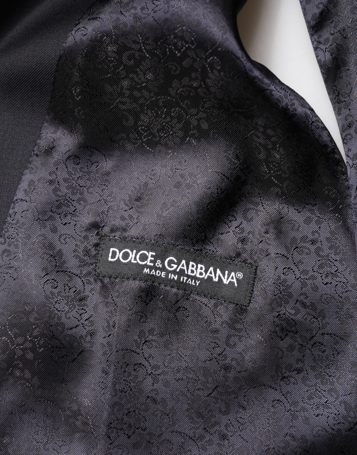 Dolce & Gabbana Zwart Wollen Enkele Rij Knopen 3-Delig Herenpak