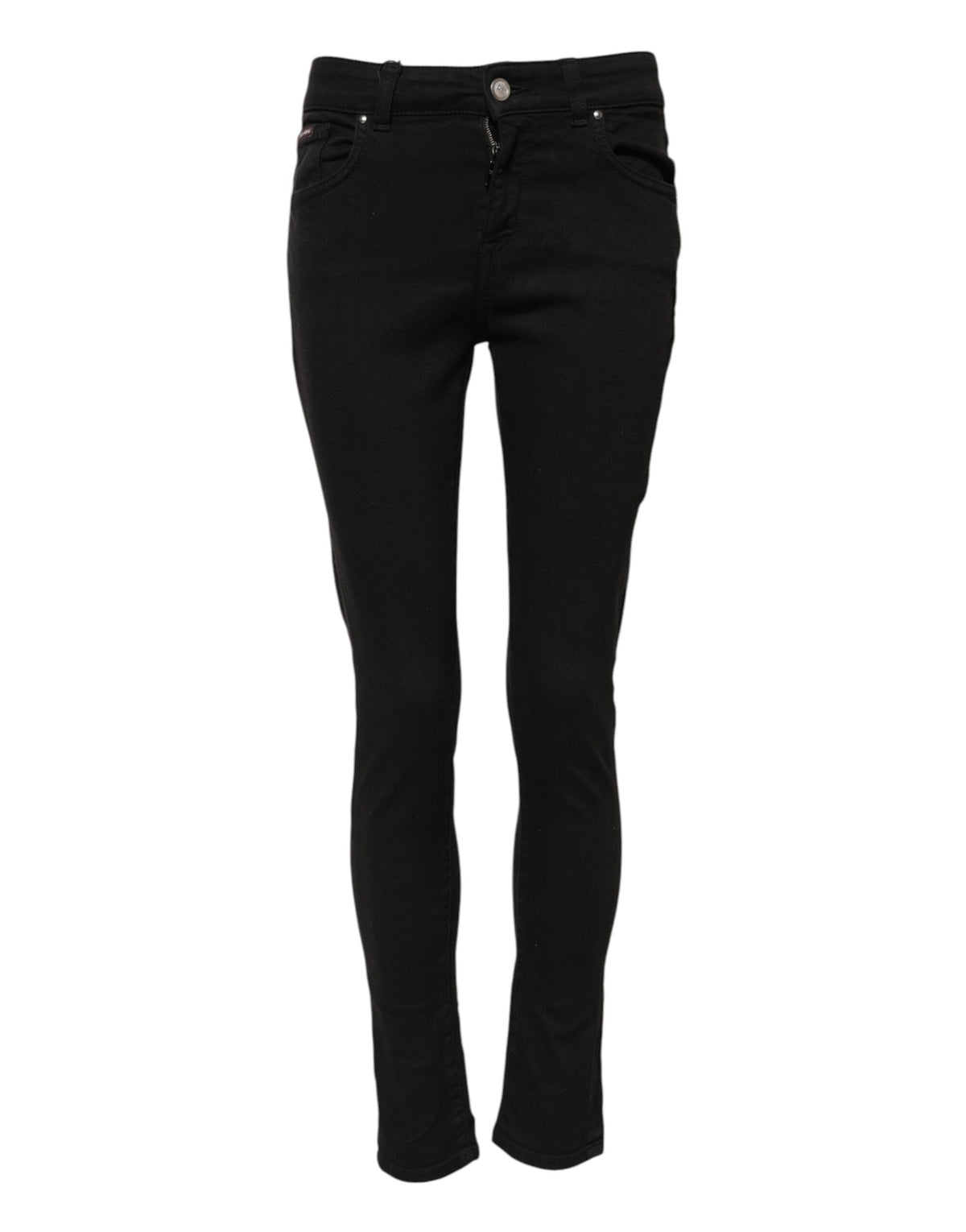 Dolce & Gabbana Schwarze Baumwoll-Freizeitjeans (Skinny)