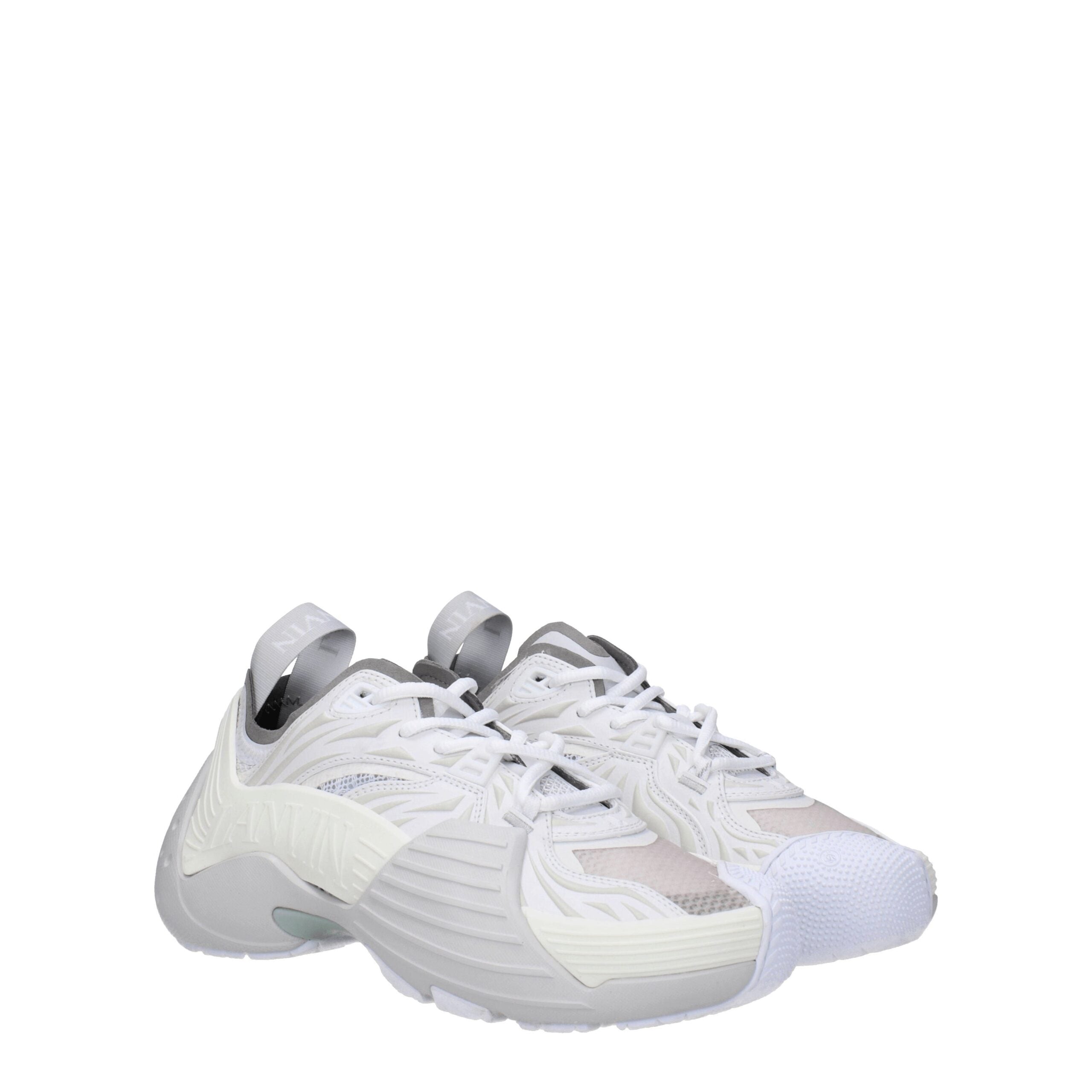 Lanvin Turnschuhe aus weißem Leder