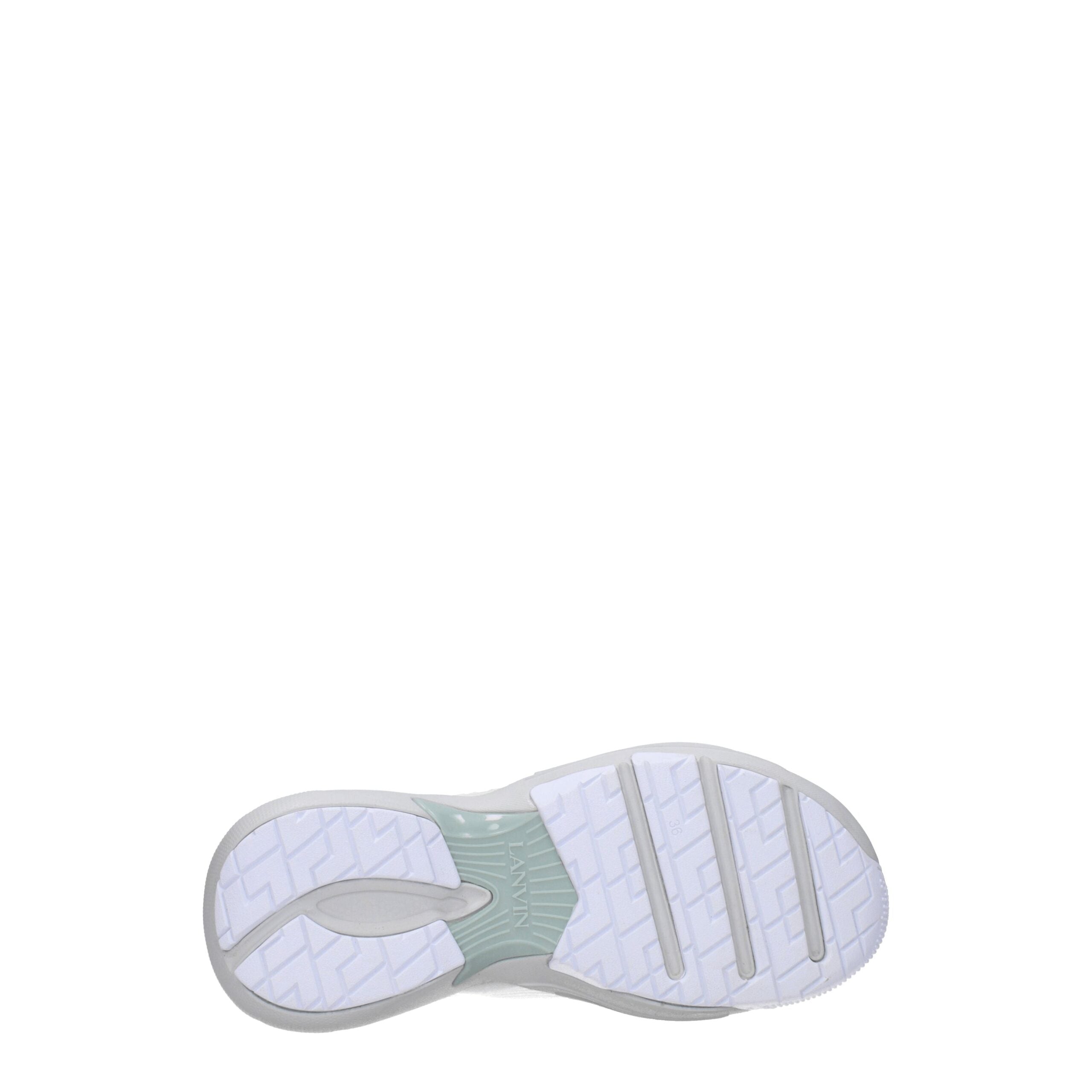 Lanvin Turnschuhe aus weißem Leder
