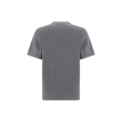 Brunello Cucinelli Grijs Katoenen T-shirt