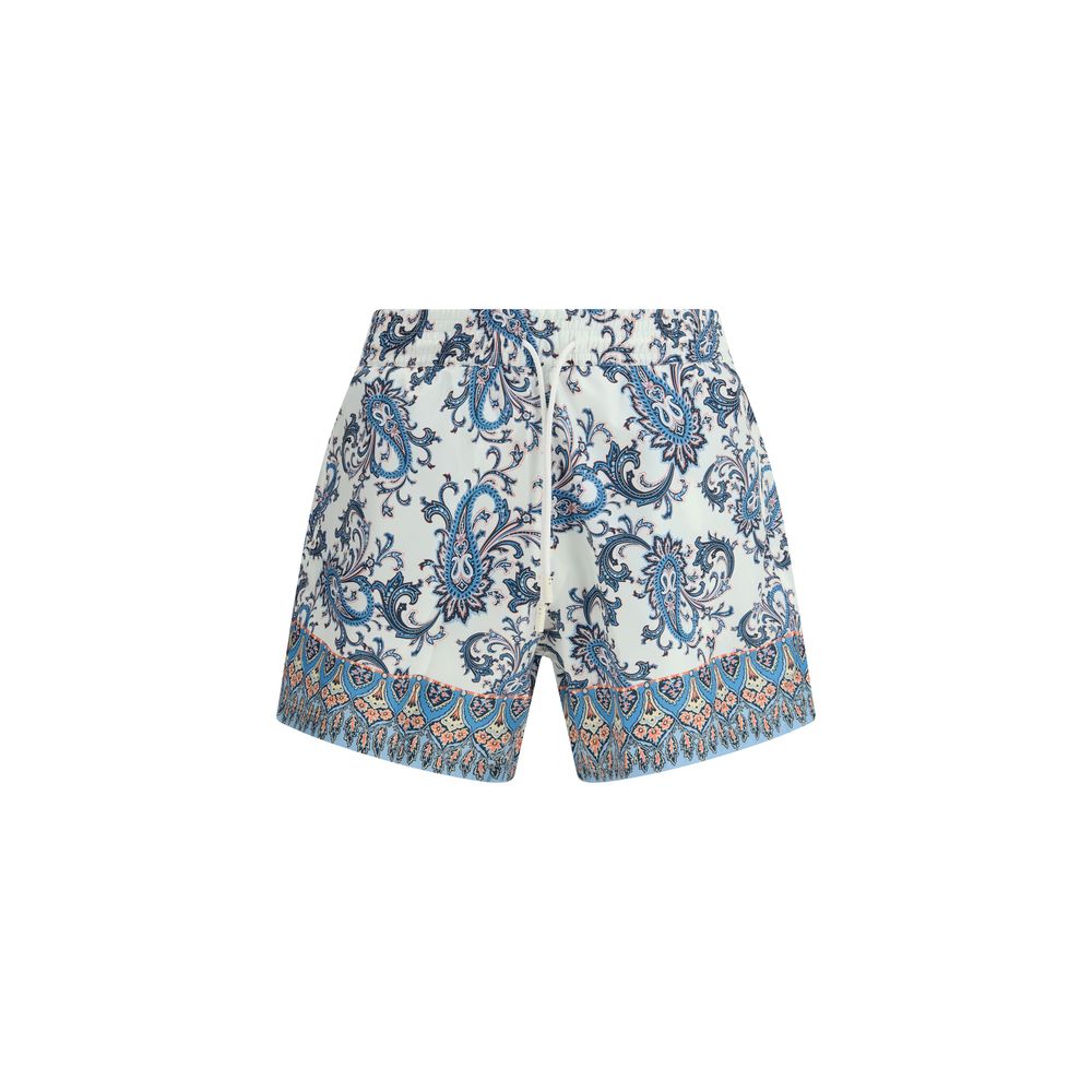 Etro Mehrfarbige Shorts und Mini-Shorts aus Polyester