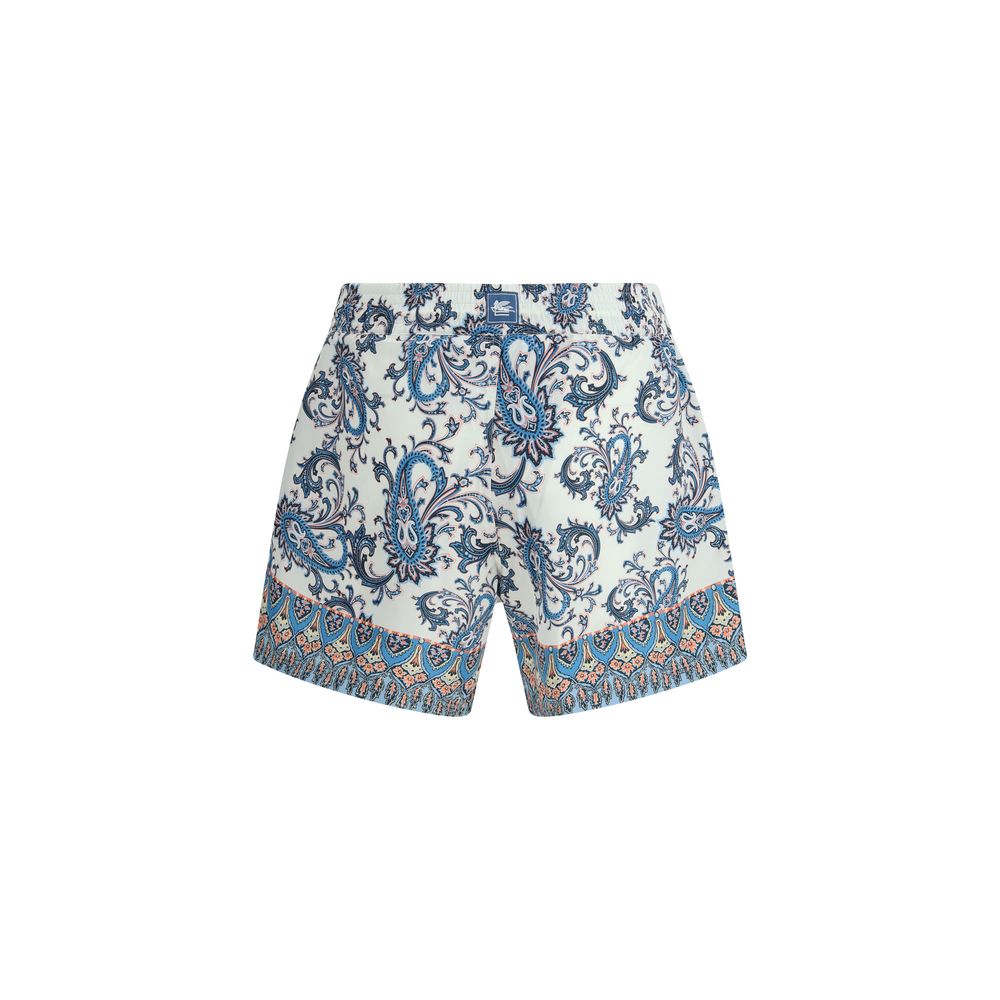 Etro Mehrfarbige Shorts und Mini-Shorts aus Polyester