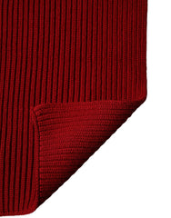 Dolce & Gabbana Roter Strickschal aus Wolle für Herren
