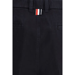 Thom Browne Blauwe Polyester Bermuda Shorts