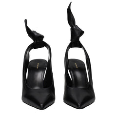 Givenchy Black Leather High Heel Pumps
