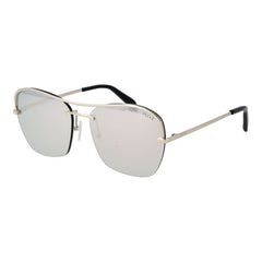 Emilio Pucci Sonnenbrille aus silberfarbenem Metall