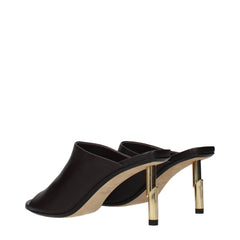 Lanvin Zwarte Leren Pumps Met Hoge Hak