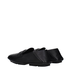 Dolce & Gabbana Zwarte Leren Instapschoenen