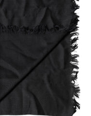 Dolce & Gabbana Schwarzer Spitzen-Stolen-Halstuch Schal