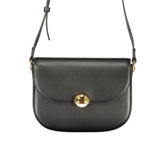 Furla Nero Leren Dames Crossbody