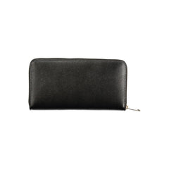 Furla Damenportemonnaie aus schwarzem Leder