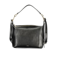 Furla Nero Leren Dames Tas