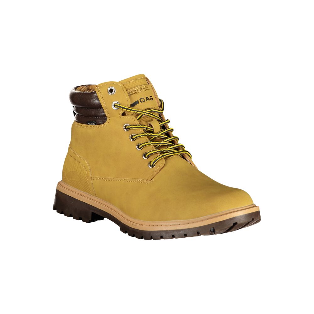 Gas Beige Polyurethan Herren-Stiefelette