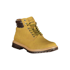 Gas Beige Polyurethan Herren-Stiefelette