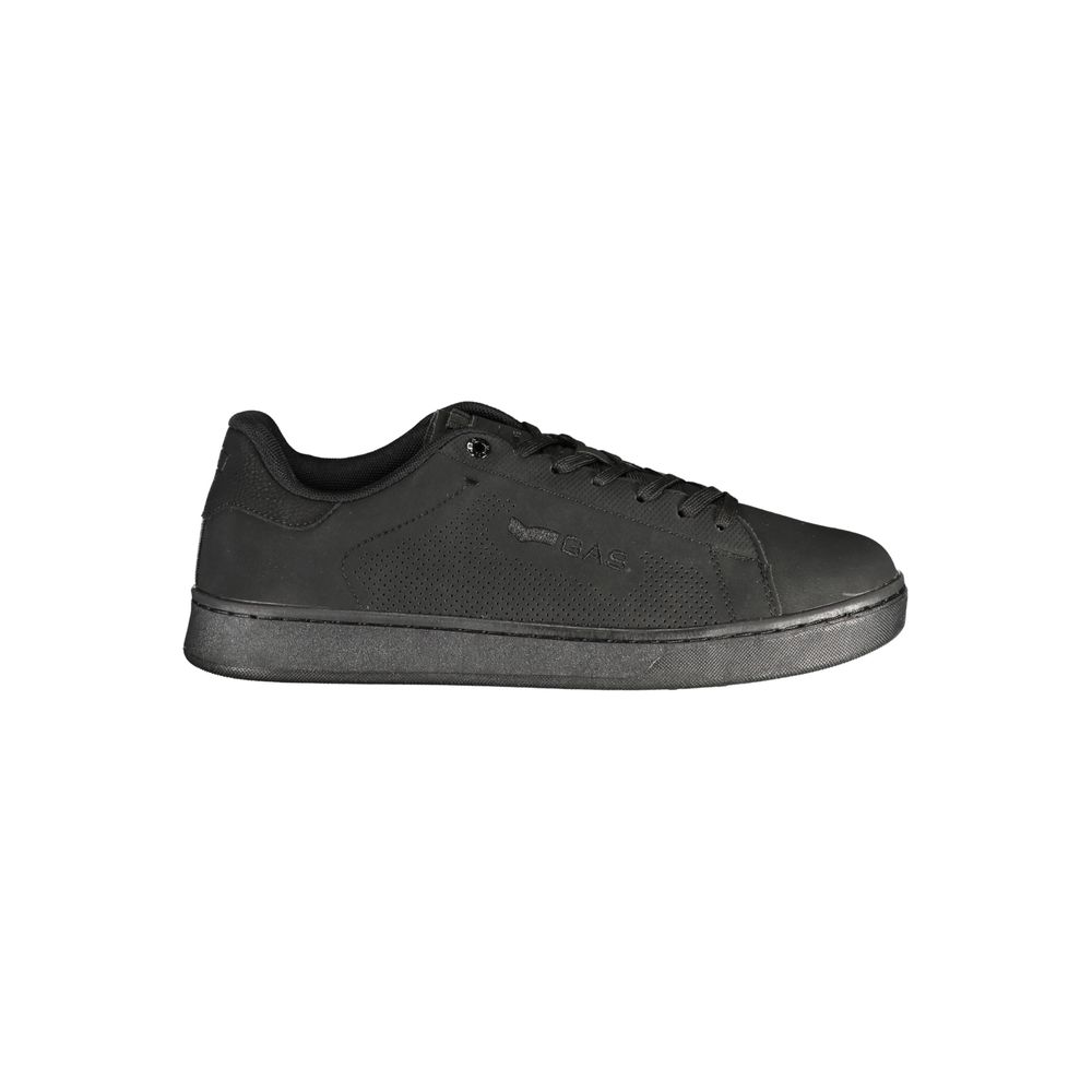 Gas Zwarte Polyurethaan Herensneaker