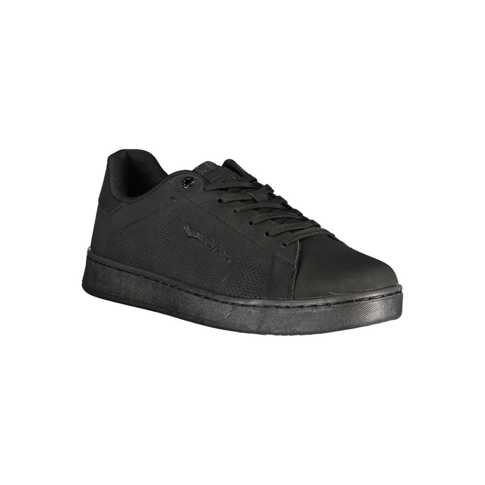 Gas Zwarte Polyurethaan Herensneaker