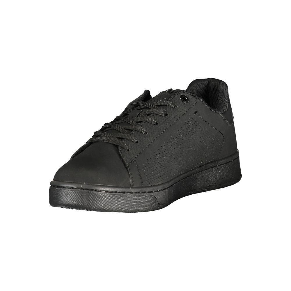 Gas Zwarte Polyurethaan Herensneaker