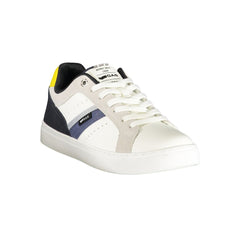 Gas Witte Polyurethaan Heren Sneaker