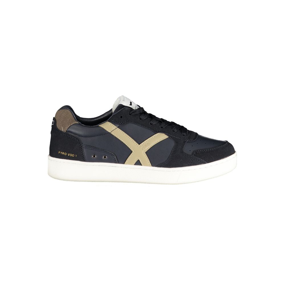 Gas Blau Polyurethan Herren Sneaker