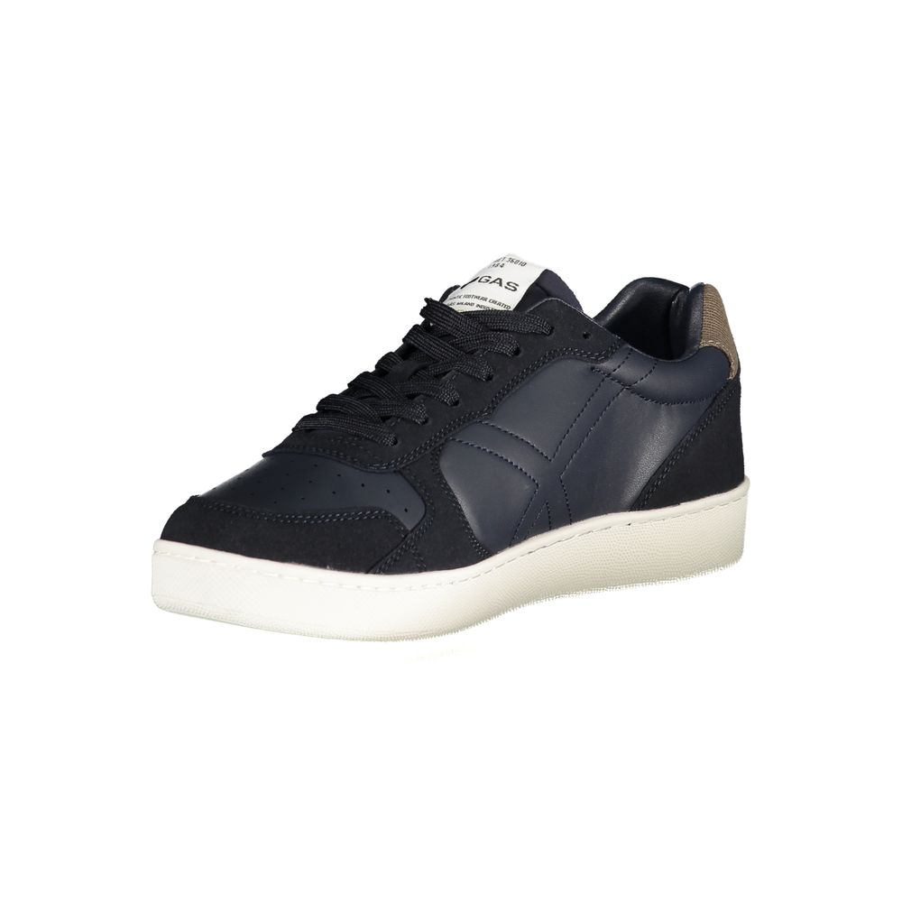 Gas Blau Polyurethan Herren Sneaker