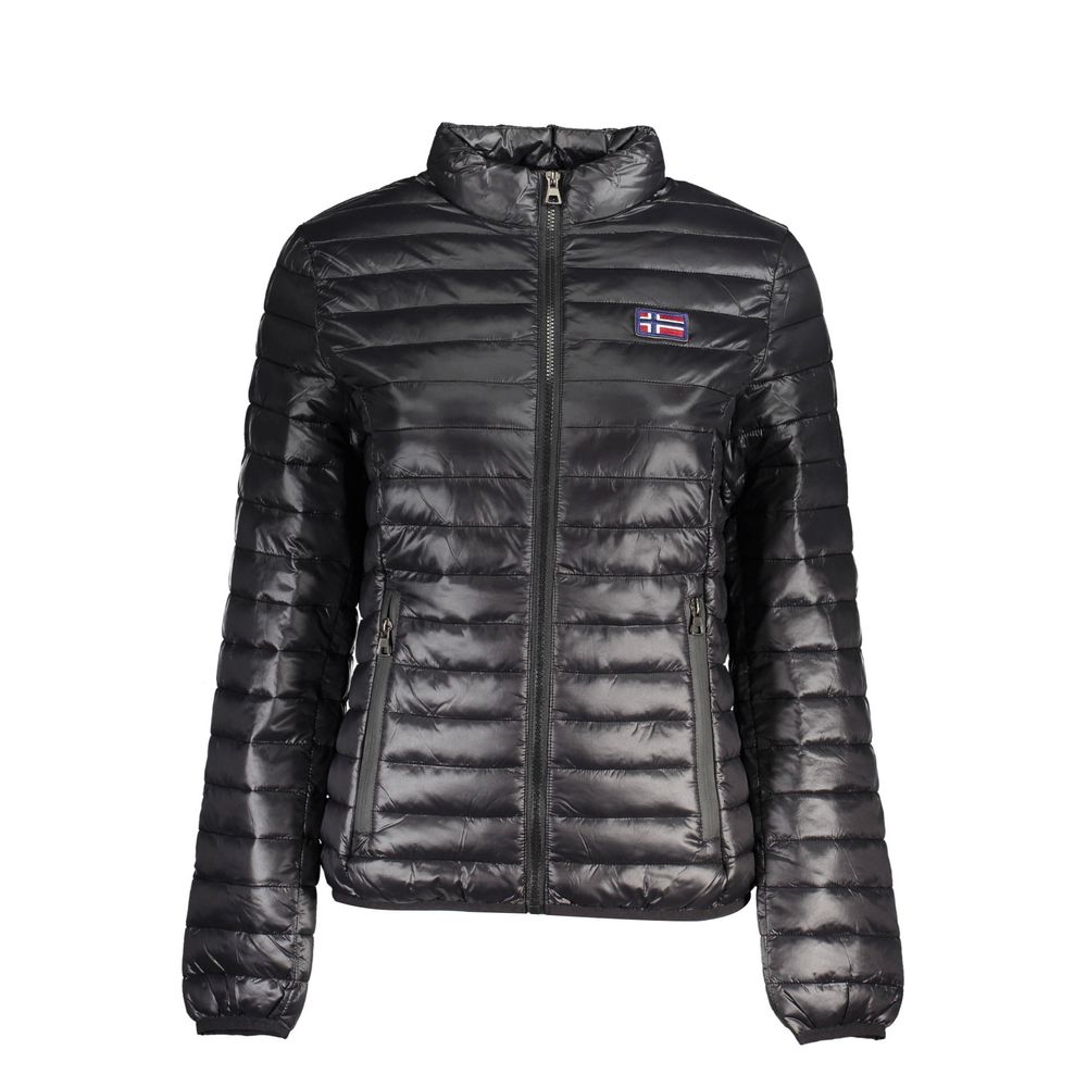Norwegen 1963 Schwarze Polyamid-Damenjacke