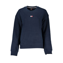 Tommy Hilfiger Blaues Baumwoll-Damen-Sweatshirt